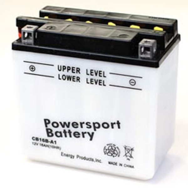 Ilc Replacement for Battery Yb16b-a1 Power Sport Battery YB16B-A1 POWER SPORT BATTERY BATTERY